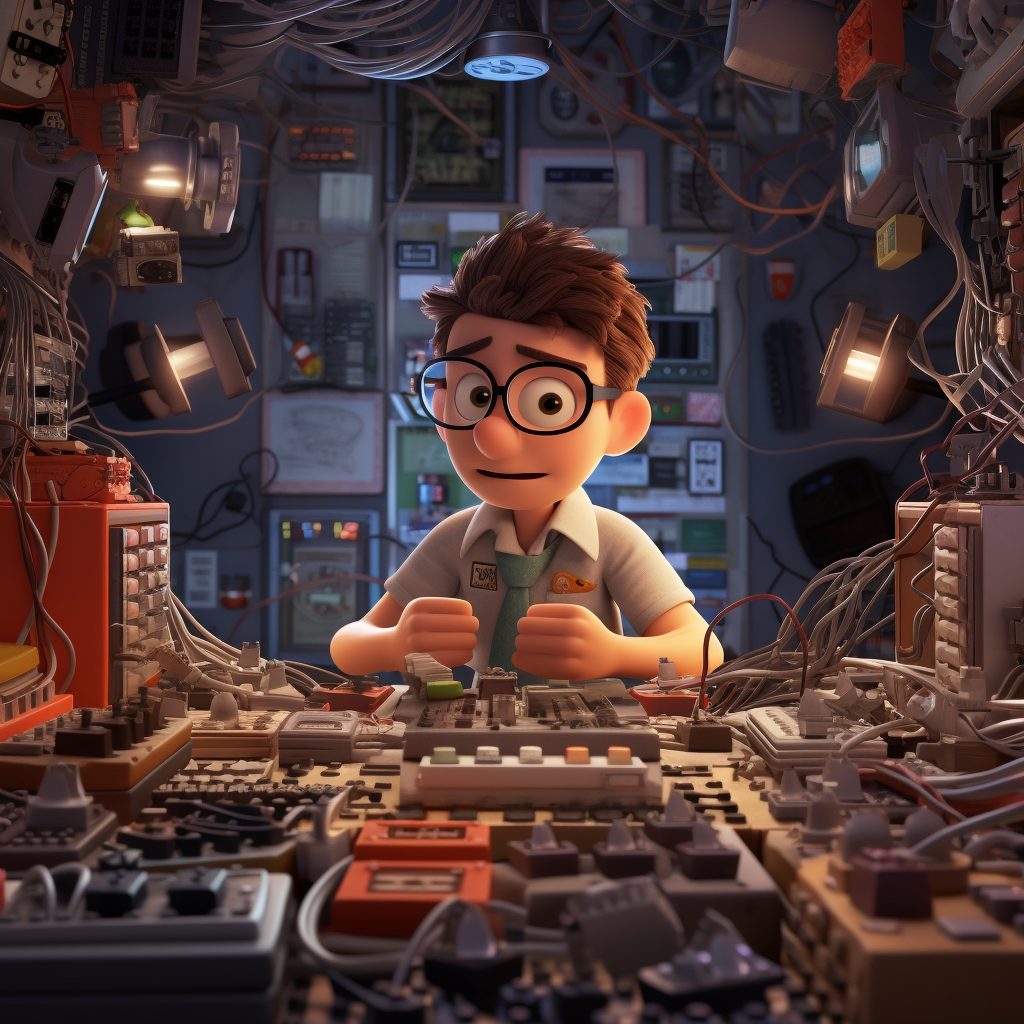 "Power Supply Rescue Mission": An animated short where a group of plucky power supply units work together to solve a mystery of a PC that won't turn on. The setting is a whimsical computer interior, with each component characterized in a charming, Pixar-like manner. 